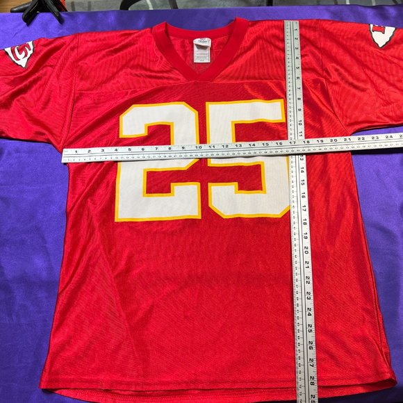 VTG๐ NFL Team Apparel Youth Kansas City Chiefs Charles Number 25 Jersey - Picture 9 of 15